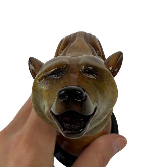 Mill Creek Studio IMAGO Wolf Sculpture Blue Note-Wolf Stephen Herrero Topaz 8" - Picture 7 of 7